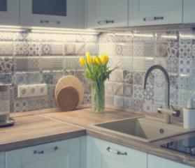 Будет кафель